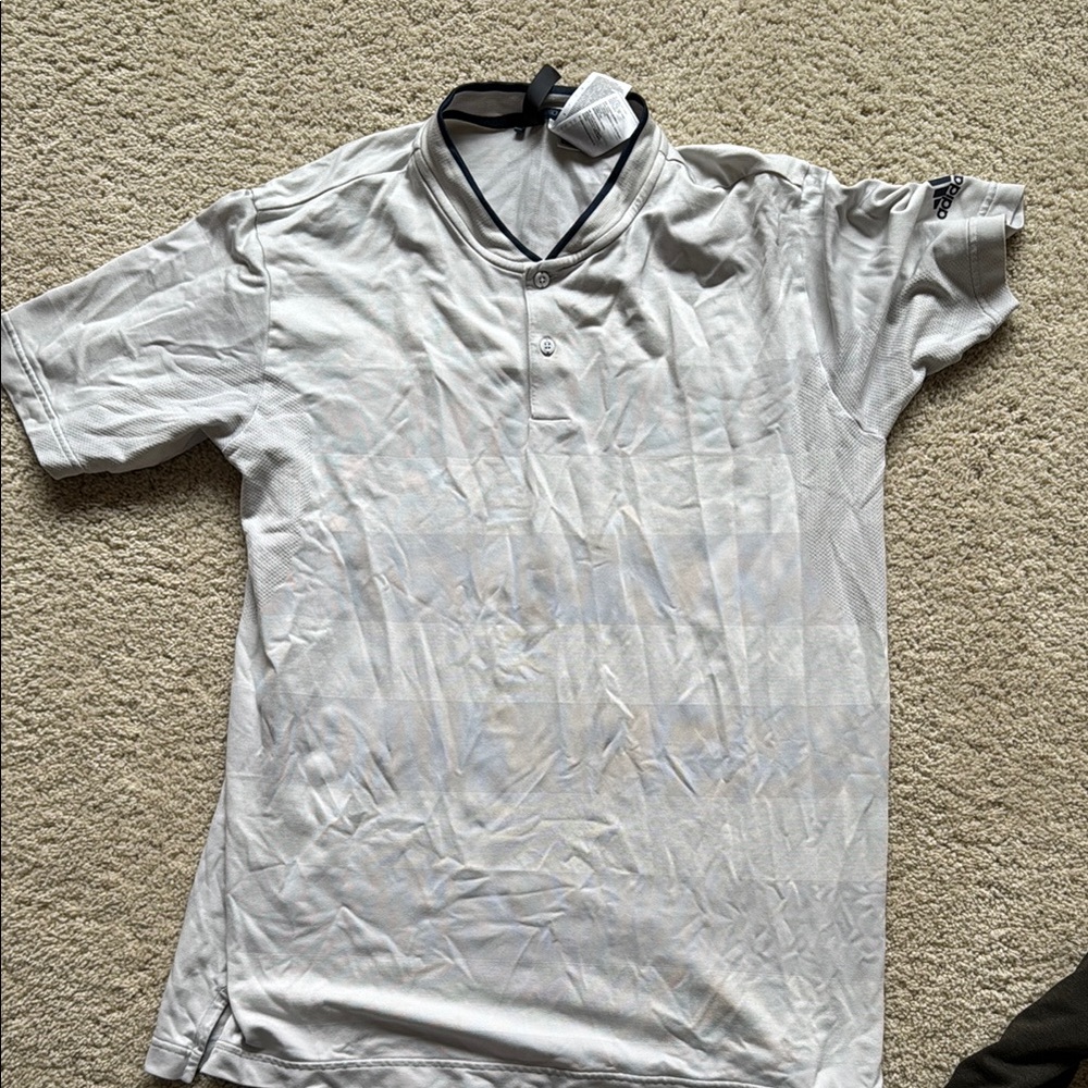 Adidas golf shirt size large